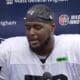 New England Patriots offensive tackle Vederian Lowe